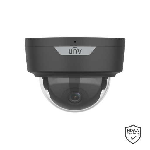 UNV 6MP DOME FIXED CAMERA BLACK