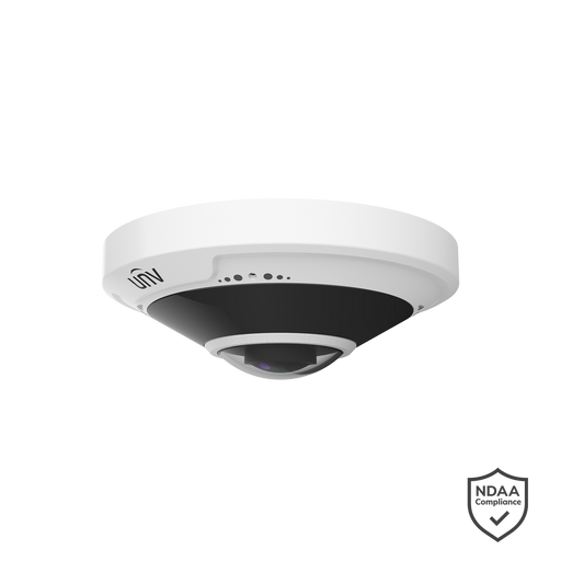 12MP OmniView Fixed IR Fisheye Network Camera
