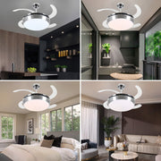 Windora Aether 42" Brushed Steel DC Ceiling Fan w/ 3CCT LED Remote Control - image 9