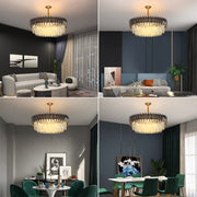 Noelle 18-Light Round Crystal Chandelier – 80cm - image 7