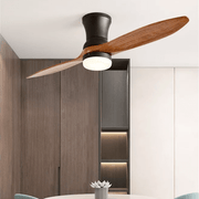 Ceiling Fan With LED Light 60"Designer 2Wood Coffee Blades 60W CF-6003