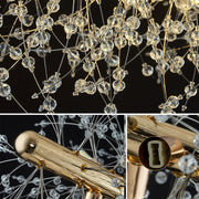 Modern Firework Chandelier 12 Lights 3 Colors Dandelion Pendant CL-FWS