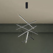 LED 7Bars Modern Chandelier Dimmable Adjustable Pendant Light CL-7BAR