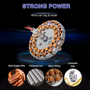 3 Wood Blades Ceiling Fan 52'' Ceiling Fan with Remote Control CF-5207