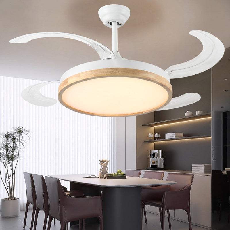 Windora Brielle 42" Wood Accent DC Ceiling Fan w/ 3CCT LED Remote Control - image 7