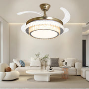 Windora Aurea 42" Gold Dual-Tone Crystal DC Ceiling Fan w/ 3CCT LED Remote Control - image 6
