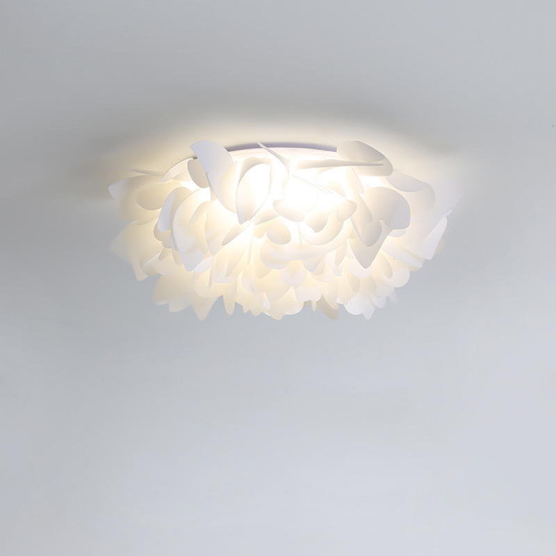 52cm Cream Cloud Petal LED Ceiling Light Modern Minimalist Chandelier CL-CFL52