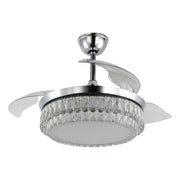 Windora Celestia 42" Crystal Chandelier DC Ceiling Fan w/ 3CCT Dimmable LED - image 3