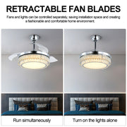 Windora Celestia 42" Crystal Chandelier DC Ceiling Fan w/ 3CCT Dimmable LED - image 7