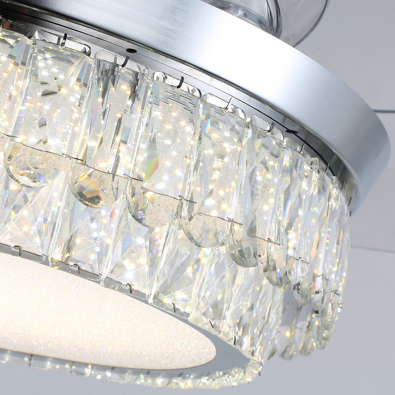 Windora Celestia 42" Crystal Chandelier DC Ceiling Fan w/ 3CCT Dimmable LED - image 5