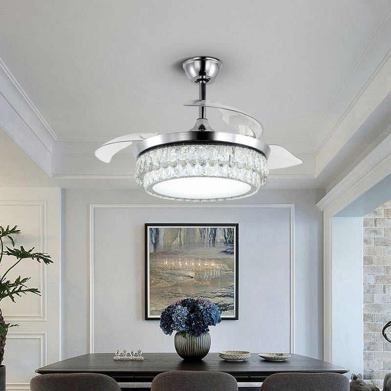 Windora Celestia 42" Crystal Chandelier DC Ceiling Fan w/ 3CCT Dimmable LED - image 13