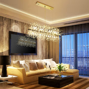 Modern Firework Chandelier 12 Lights 3 Colors Dandelion Pendant CL-FWS