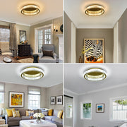 Olympia 62W Tri-Colour Dimmable Crystal Ring Chandelier – 59cm - image 10