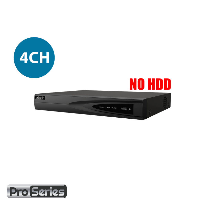 HILOOK PRO 4CH NVR WITHOUT HDD