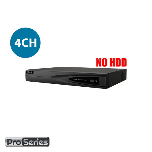 HILOOK PRO 4CH NVR WITHOUT HDD