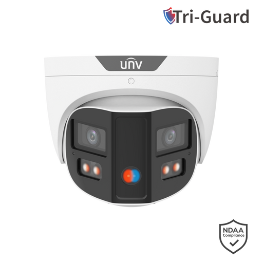 UNV 8MP Triguard TURRET DOUBLE LIGHT CAMERA