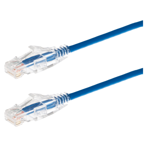 2M CAT6 SLIM PATCH CABLE BLUE
