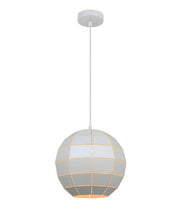 ARMIS: Retro Tiled Wine Glass Shape Pendant Lights - Matt White - CLA Lighting