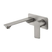 Bateau Wall Mixer With Outlet (Brushed Nickel) - SI