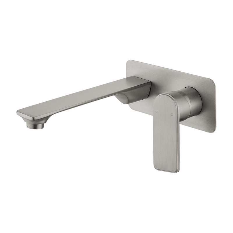 Bateau Wall Mixer With Outlet (Brushed Nickel) - SI