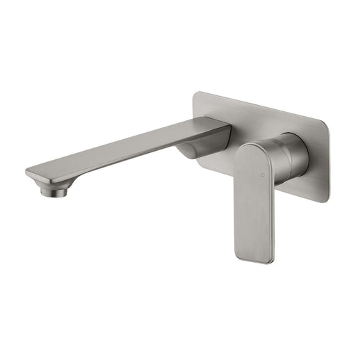 Bateau Wall Mixer With Outlet (Brushed Nickel) - SI