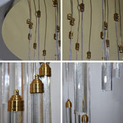 Kaia 30-Head Spiral Crystal Chandelier – Tri-Colour - image 4