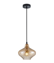 CLA Lighting CAMPANA1 CAMPANA Amber pendant light