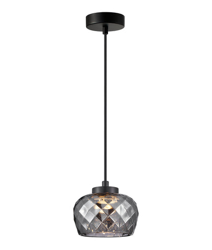 CLA Lighting CARAMELLE pendant light - Smokey Black - CARAMELLE1
