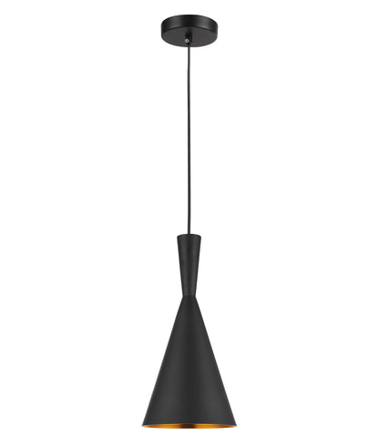 CAVIAR: Black Pendant Lights - Cone - CLA Lighting