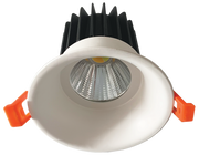 Lawell Lighting COBY 12W Fixed COB Tri-Colour Downlight - White