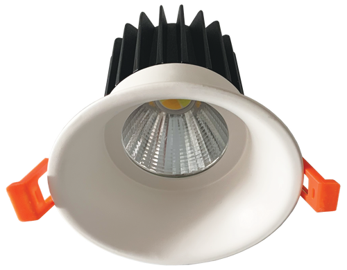 Lawell Lighting COBY 12W Fixed COB Tri-Colour Downlight - White