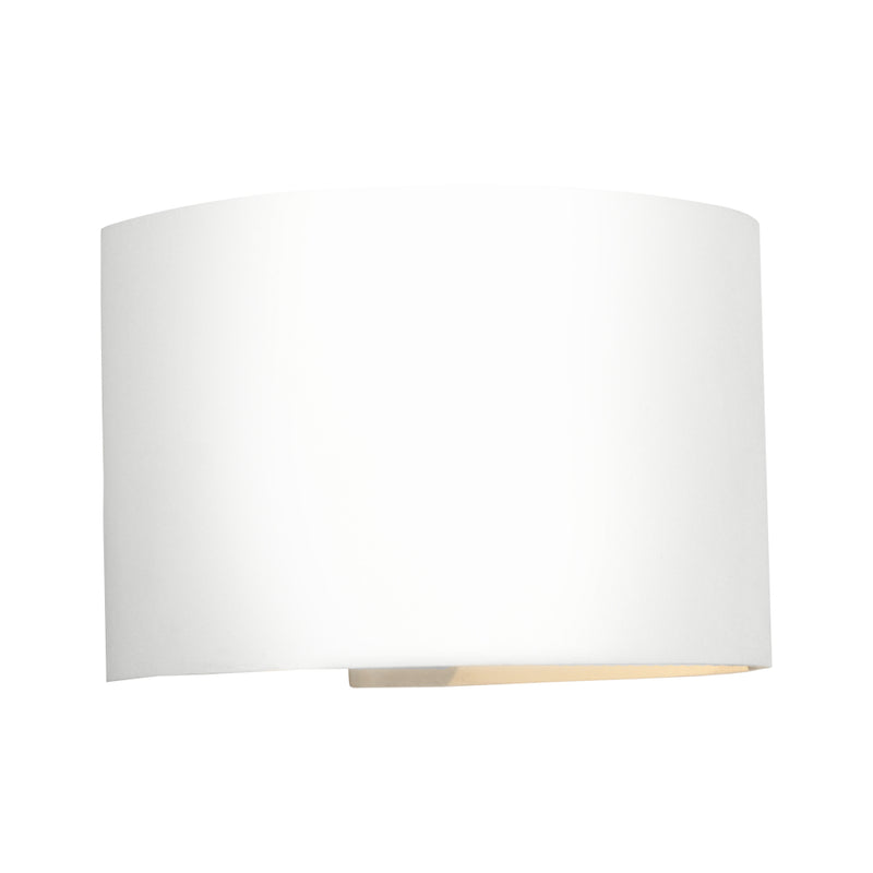 Cougar Lighting Coolum Exterior Wall Light White - COOL2EWHT