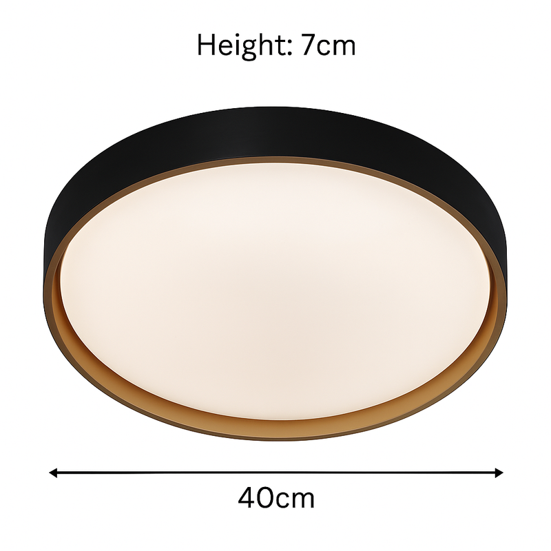 Cosima 36W Tri-Colour Dimmable Ceiling Oyster Light - image 5