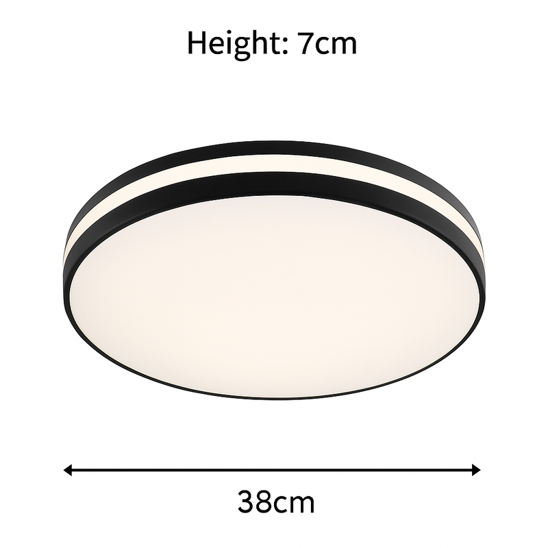 Astrin 36W Tri-Colour Dimmable Ceiling Oyster Light - image 5