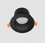 Lawell Lighting IVY 11W Dimmable COB Tri-Colour Downlight - Black