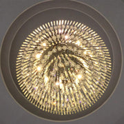 High Ceiling Crystal Chandelier Raindrop Staircase Chandelier CL-LRC
