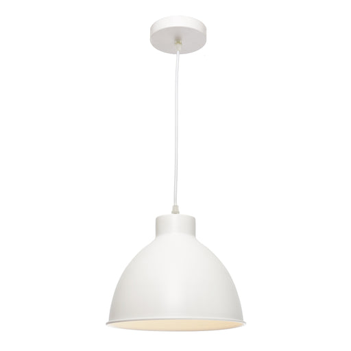 Cougar Lighting Dome 1LT Pendant White - DOME1PWHT