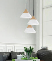 CLA Lighting FINN Wide Cone pendant light application image