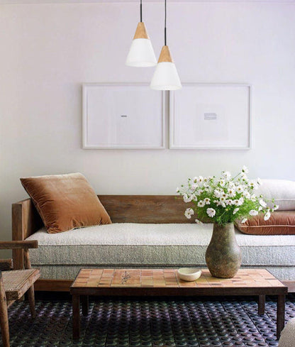 CLA Lighting FINN Medium Cone pendant light application image