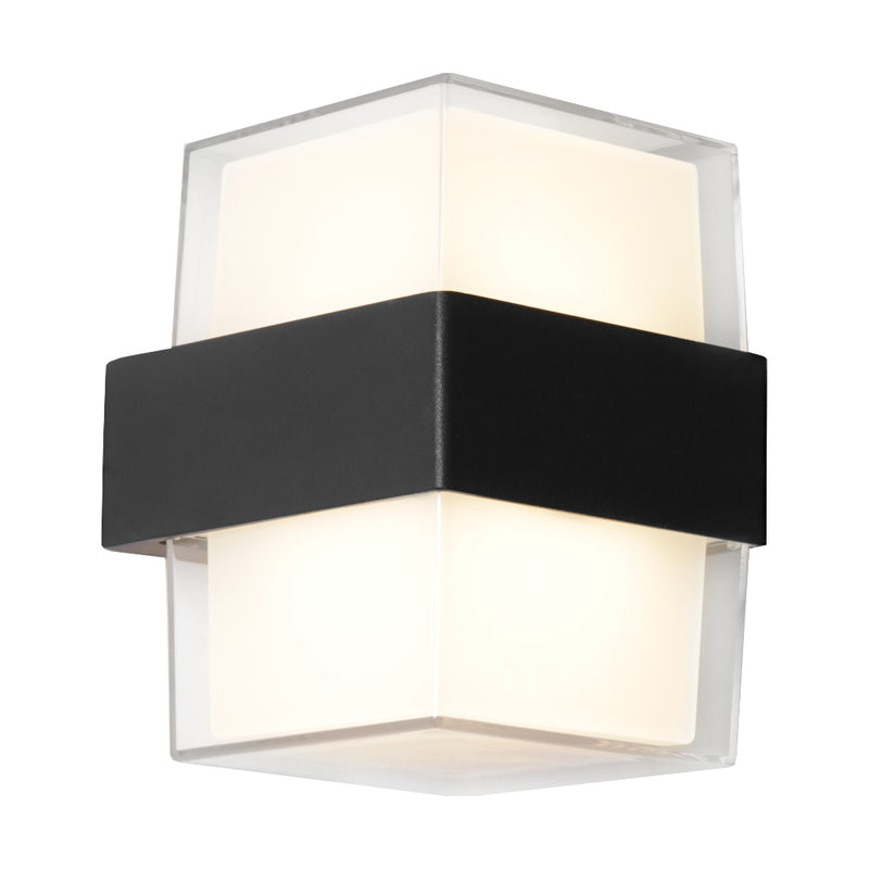 Cougar Lighting Haast Exterior Wall Light - HAAS2EBLK