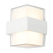 Cougar Lighting Haast Exterior Wall Light - HAAS2EWHT