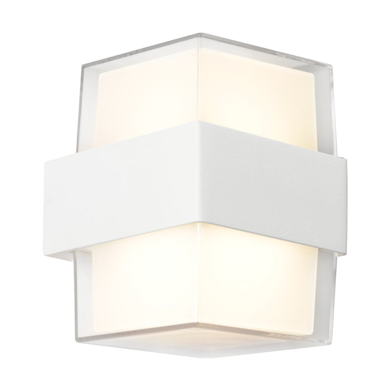Cougar Lighting Haast Exterior Wall Light - HAAS2EWHT