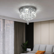 Celina 30W Tri-Colour Crystal Flush Mount Ceiling Light – 25cm - image 4