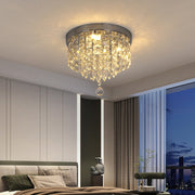 Celina 30W Tri-Colour Crystal Flush Mount Ceiling Light – 25cm - image 5
