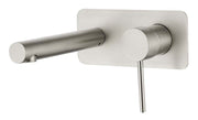 Ideal Wall Mixer With Outlet (Brushed Nickel) - SI