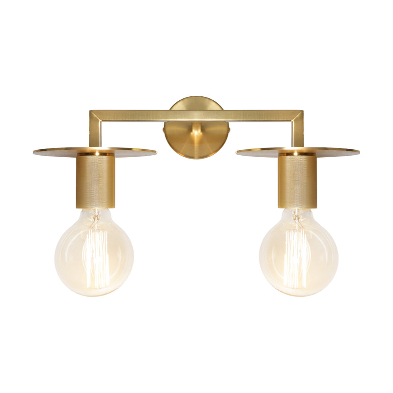 Cougar Lighting Inka 2LT Wall Light - INKA2WGLD