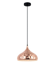 CLA Lighting KOPER3 dome copper pendant light