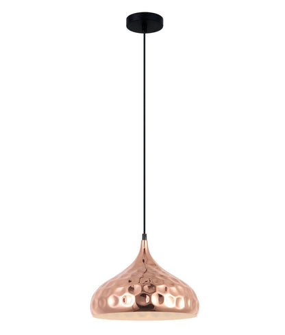 CLA Lighting KOPER3 dome copper pendant light