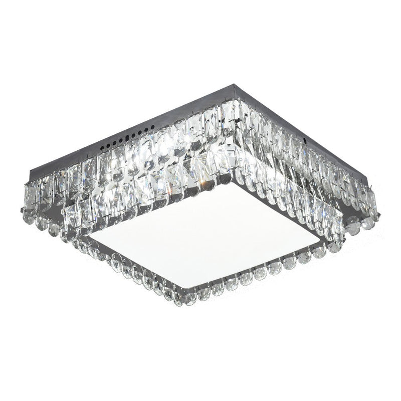 Cyrilla 60W Tri-Colour Dimmable Crystal Chandelier