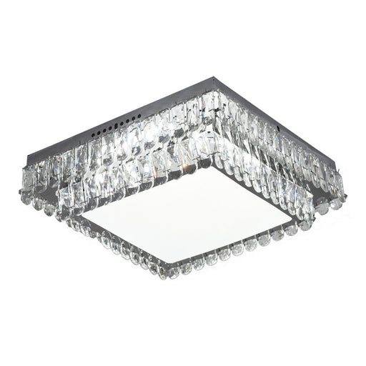 Cyrilla 60W Tri-Colour Dimmable Crystal Chandelier